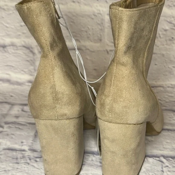 a new day Women's Beige Ankle Booties - Picture 3 of 3